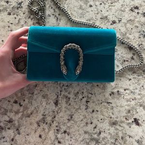 Gucci super mini Dionysus velvet bag excellent condition includes dust bag